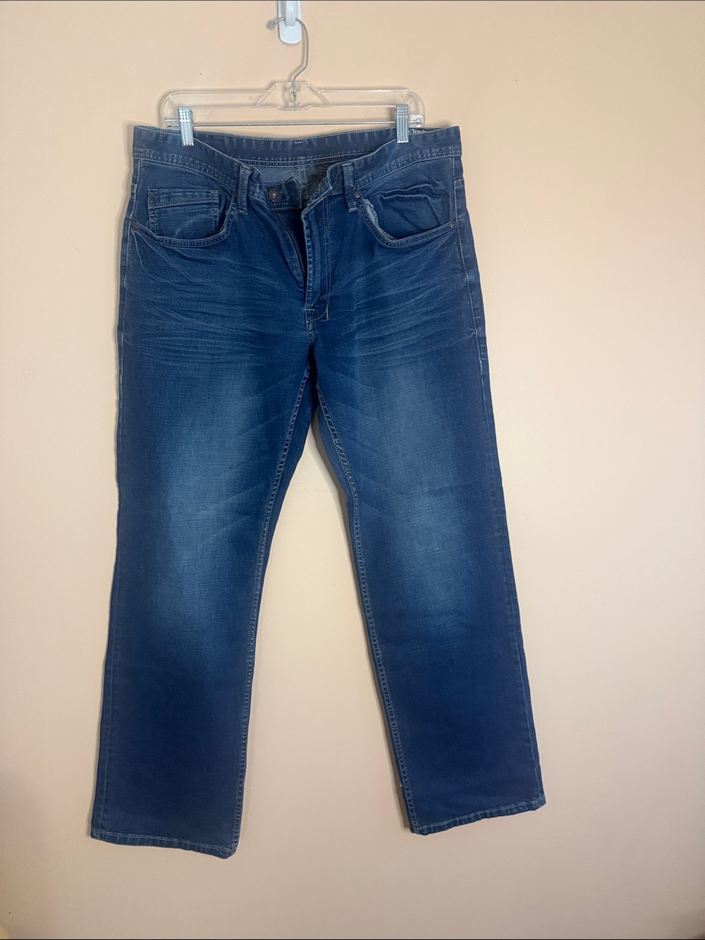 Buffalo David Bitton Men's Blue Straight Leg Jeans